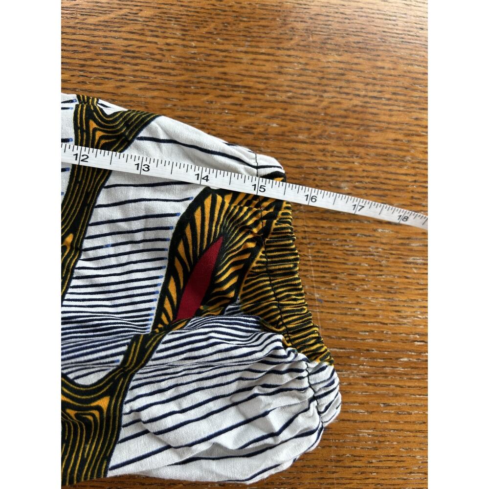 Francis + Benedict Artisan Cotton Maxi Dress Made in Togo S/M - Picture 13 of 13